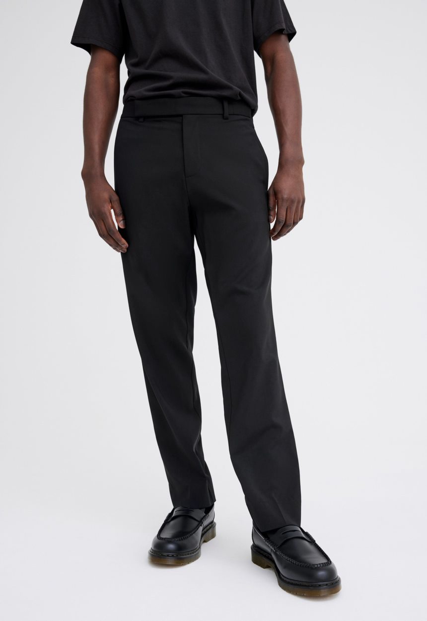 Jac + Jack Claye Merino Wool Pant - Black